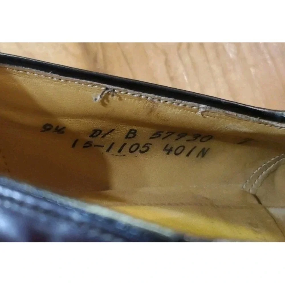 Johnston & Murphy‎ Tassel Loafers Men's 9.5 D Burgundy Leather Dress Shoes