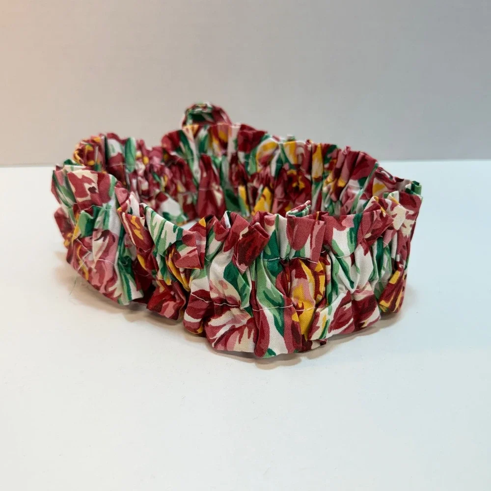 Longaberger Basket Medium‎ Garter Tulip May Series Floral Retired Vintage