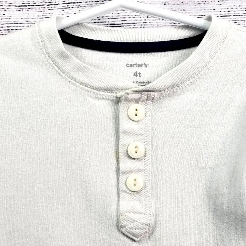 Carter's Boy's Long Sleeve‎ Shirt Size 4T