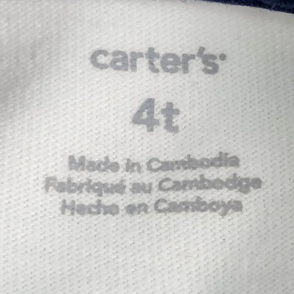 Carter's Boy's Long Sleeve‎ Shirt Size 4T