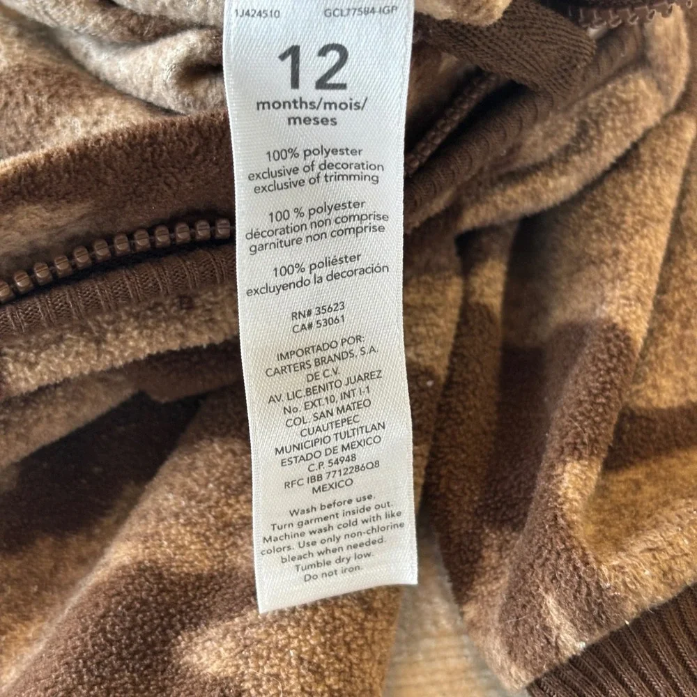Carters cozy fleece