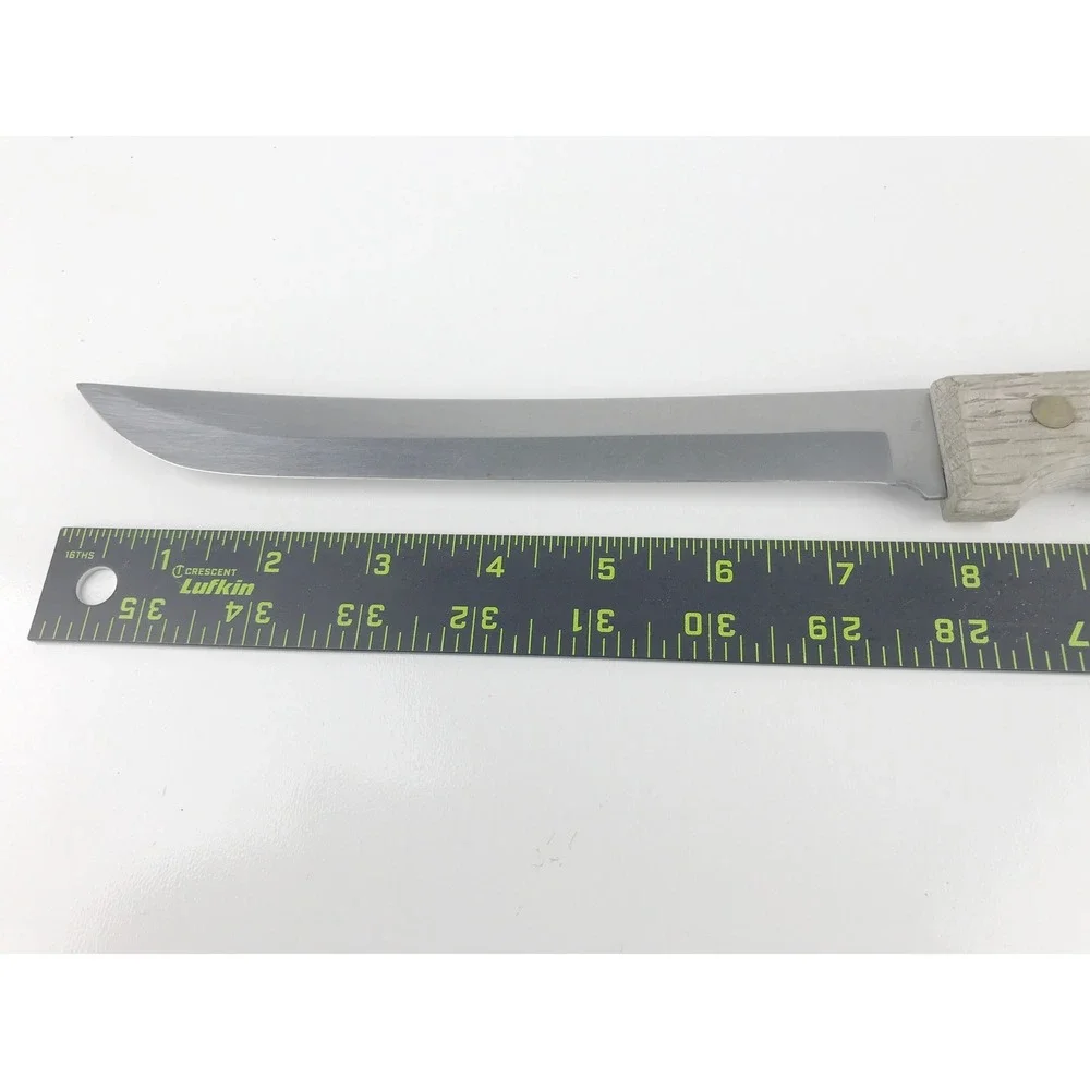 Old Homestead Lifetime Cutlery SLICER Stainless Steel Kitchen‎ Knife Japan 8