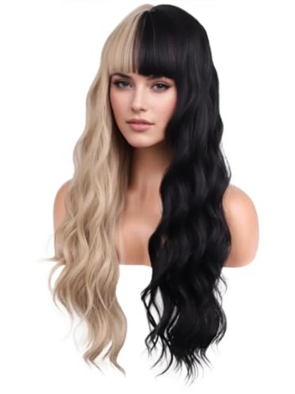 N/A black blonde