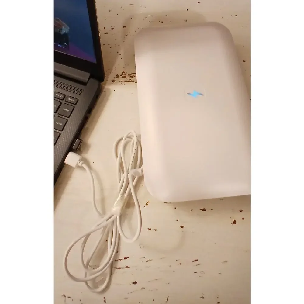 PhoneSoap Model No. 500-1 Cell Phone Cleaner White Clean Your Phone Used