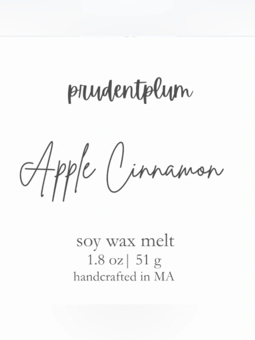Handmade apple cinnamon