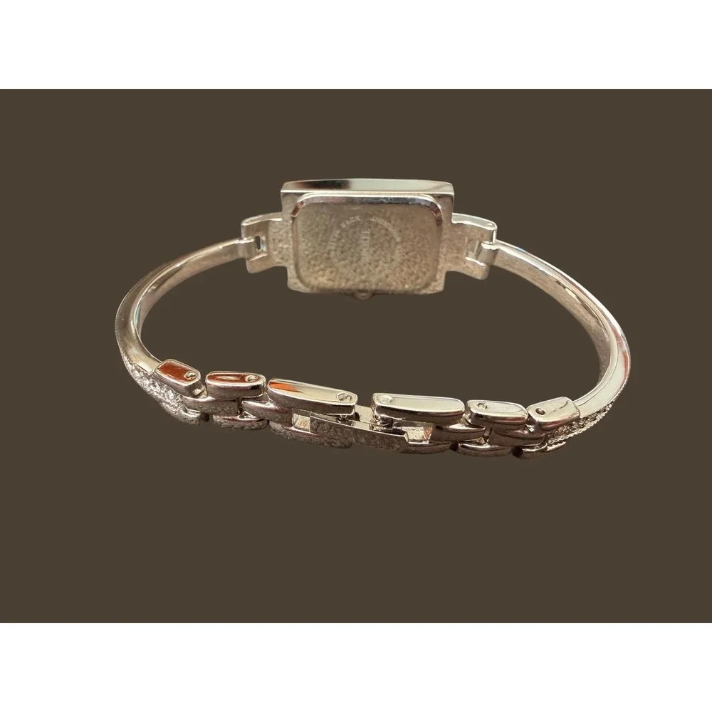 Vintage CAROLEE Swiss Quartz Rhinestone Pave Bracelet Watch