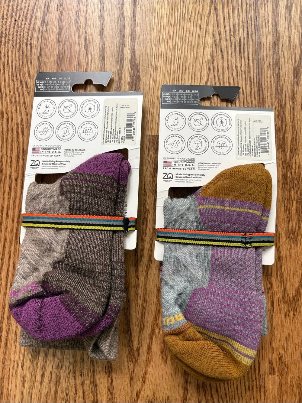 Smartwool two pairs