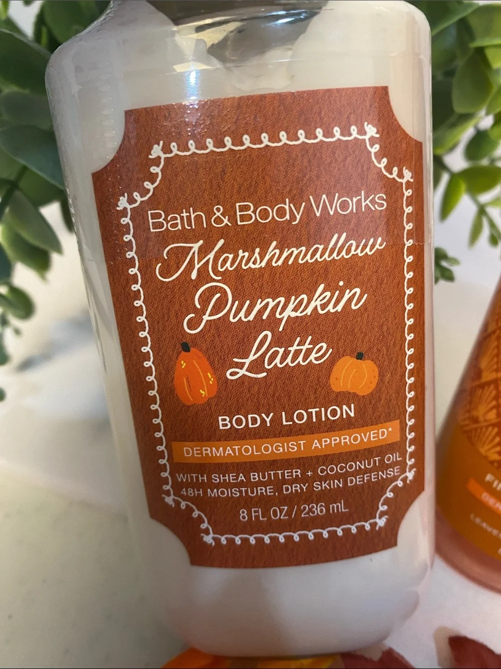 “Marshmallow Pumpkin Latte” Bath & Body Works New 3-Pc Set