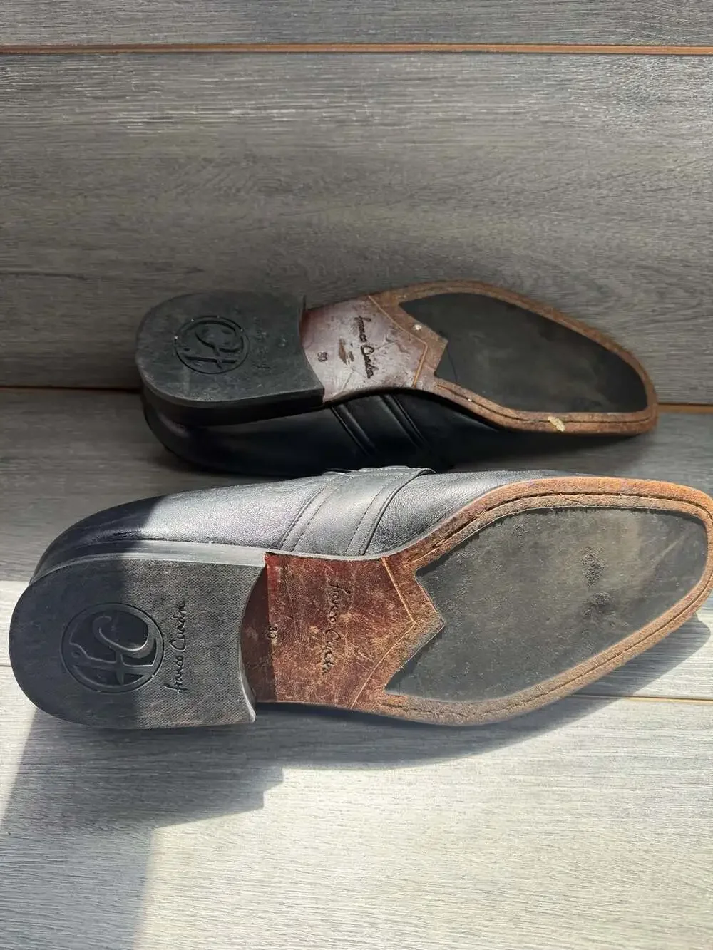 Franco Cuadra black leather