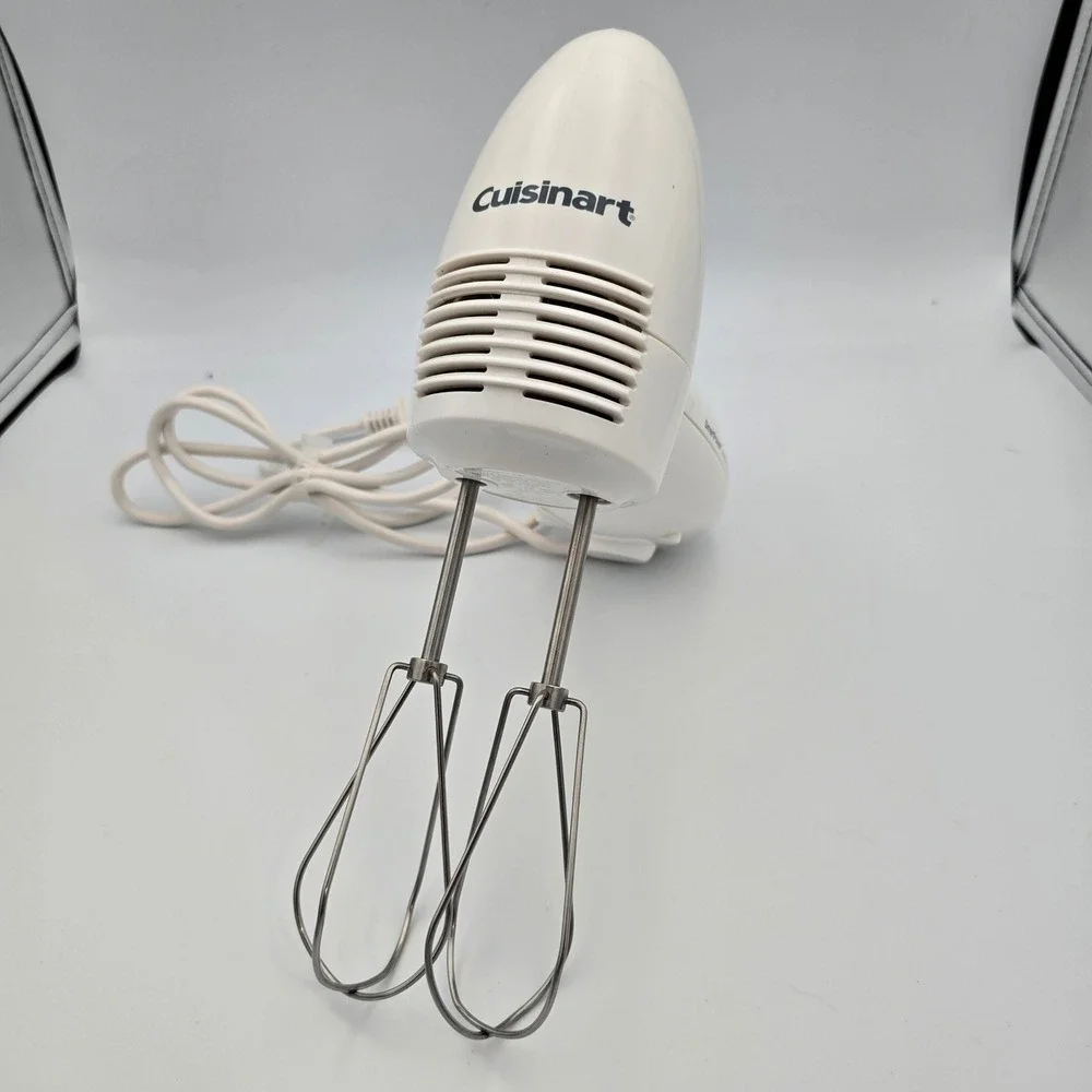 Cuisinart Smart Power 3-Speed Electronic Hand Mixer HTM-3 White 220W with Box