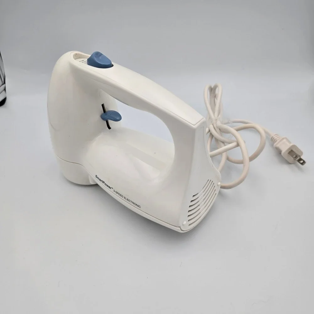 Cuisinart Smart Power 3-Speed Electronic Hand Mixer HTM-3 White 220W with Box