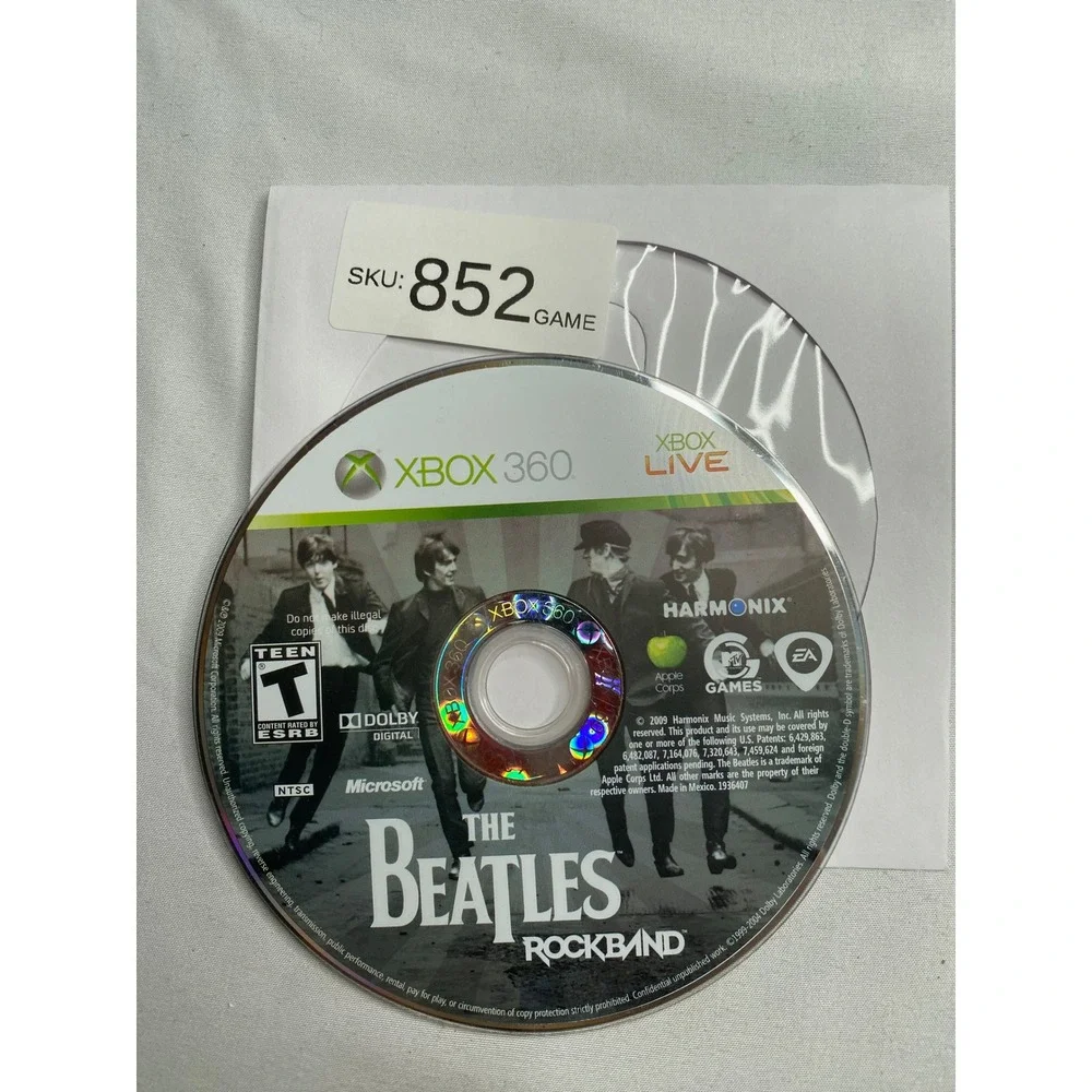 The Beatles Rock Band Xbox 360