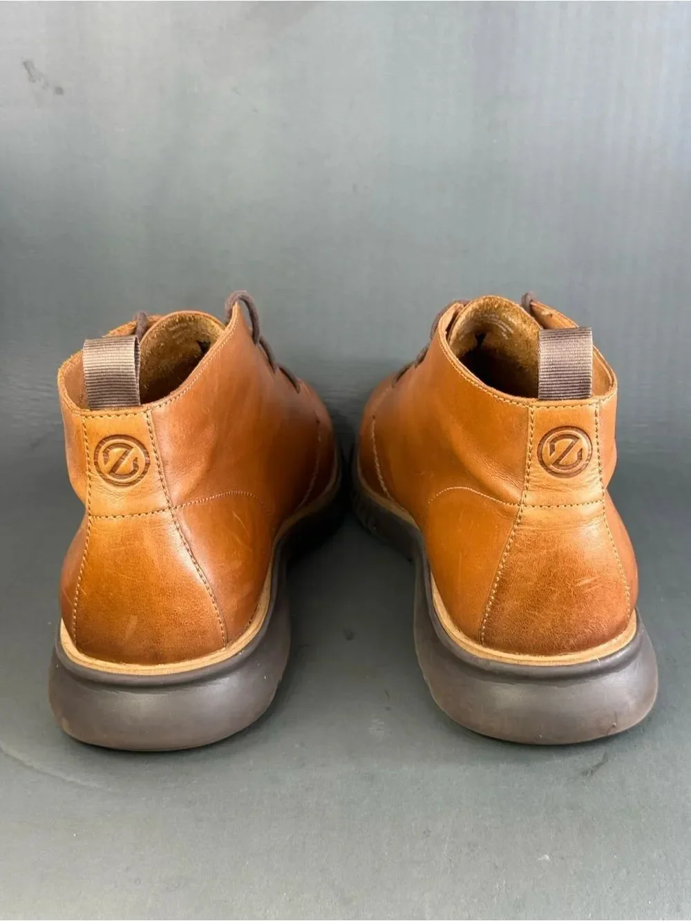 Cole Haan Men's 2.Zerogrand Chukka Boot British Tan leather mens size 13