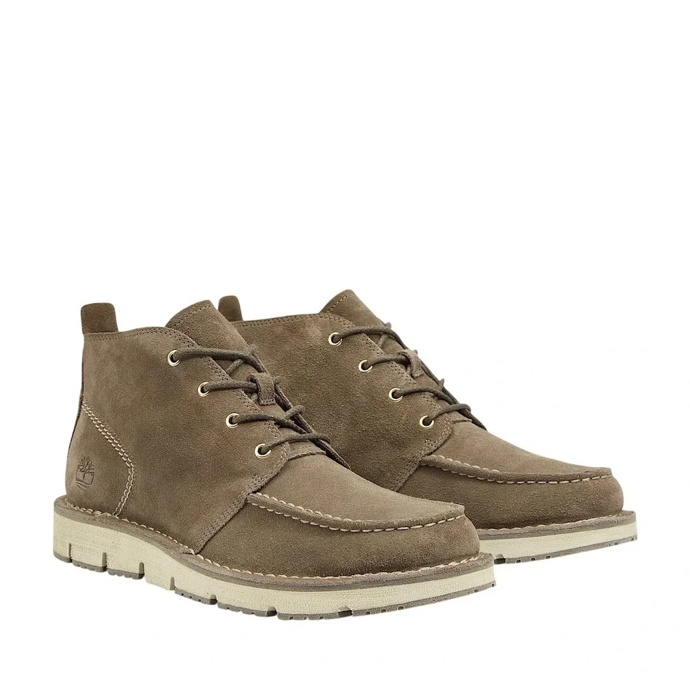 Timberland Westmore Men's Moc-Toe Chukka Boots Suede Brown Canteen TB0A5YGY901