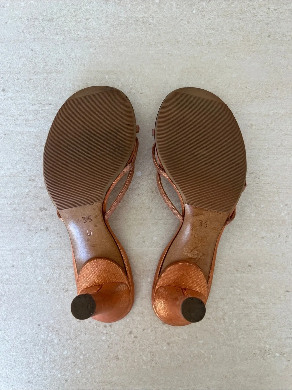 CHANEL Vintage Camellia Shell Sandals