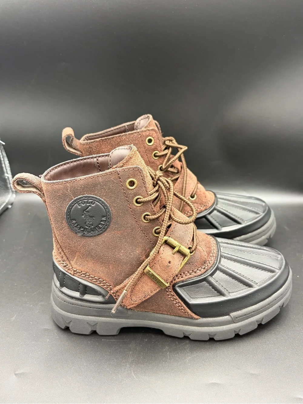 POLO Ralph Lauren Oslo High Boots Shoes size 1