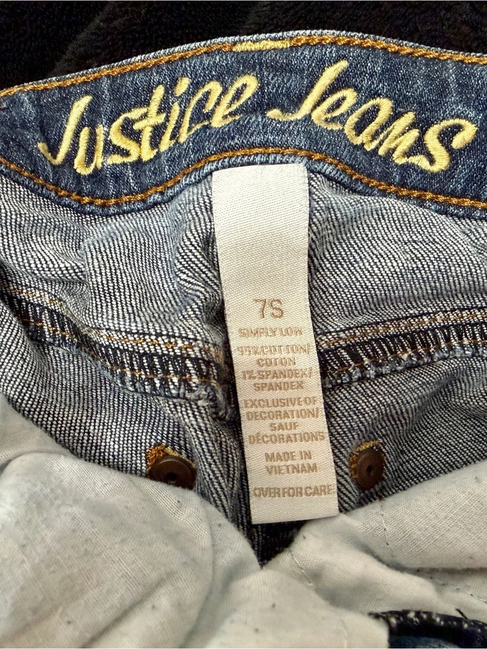 Girls' Justice Brand Denim Jean Shorts