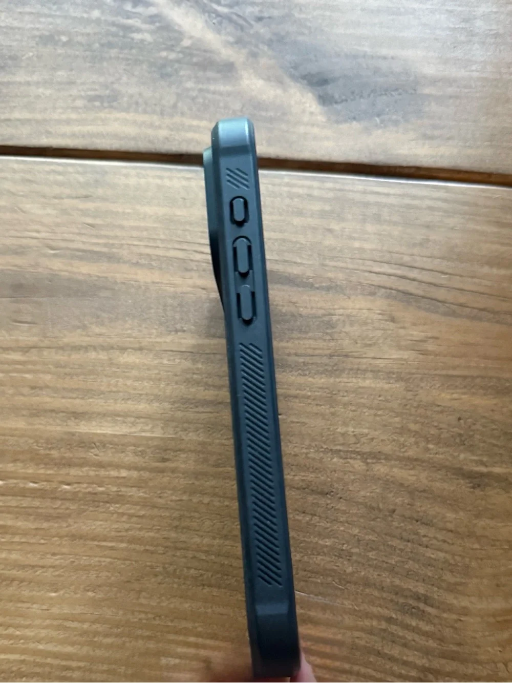 Black MagSafe-Compatible Protective IPhone 17 Pro Max Case