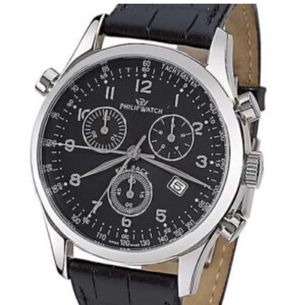 Phllip watch steel case