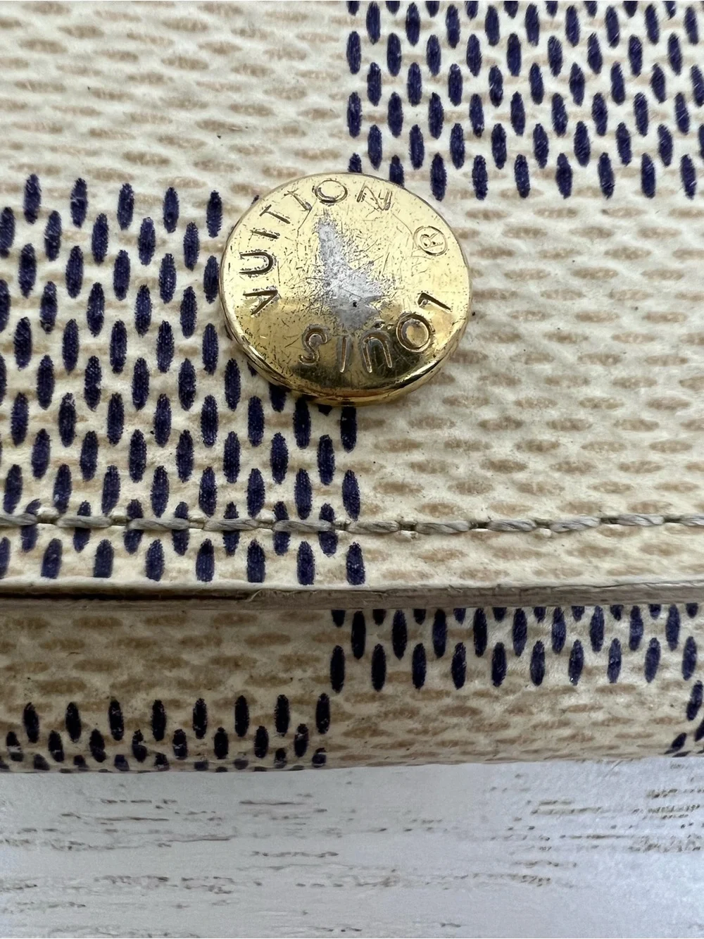 Louis Vuitton preloved noticeable