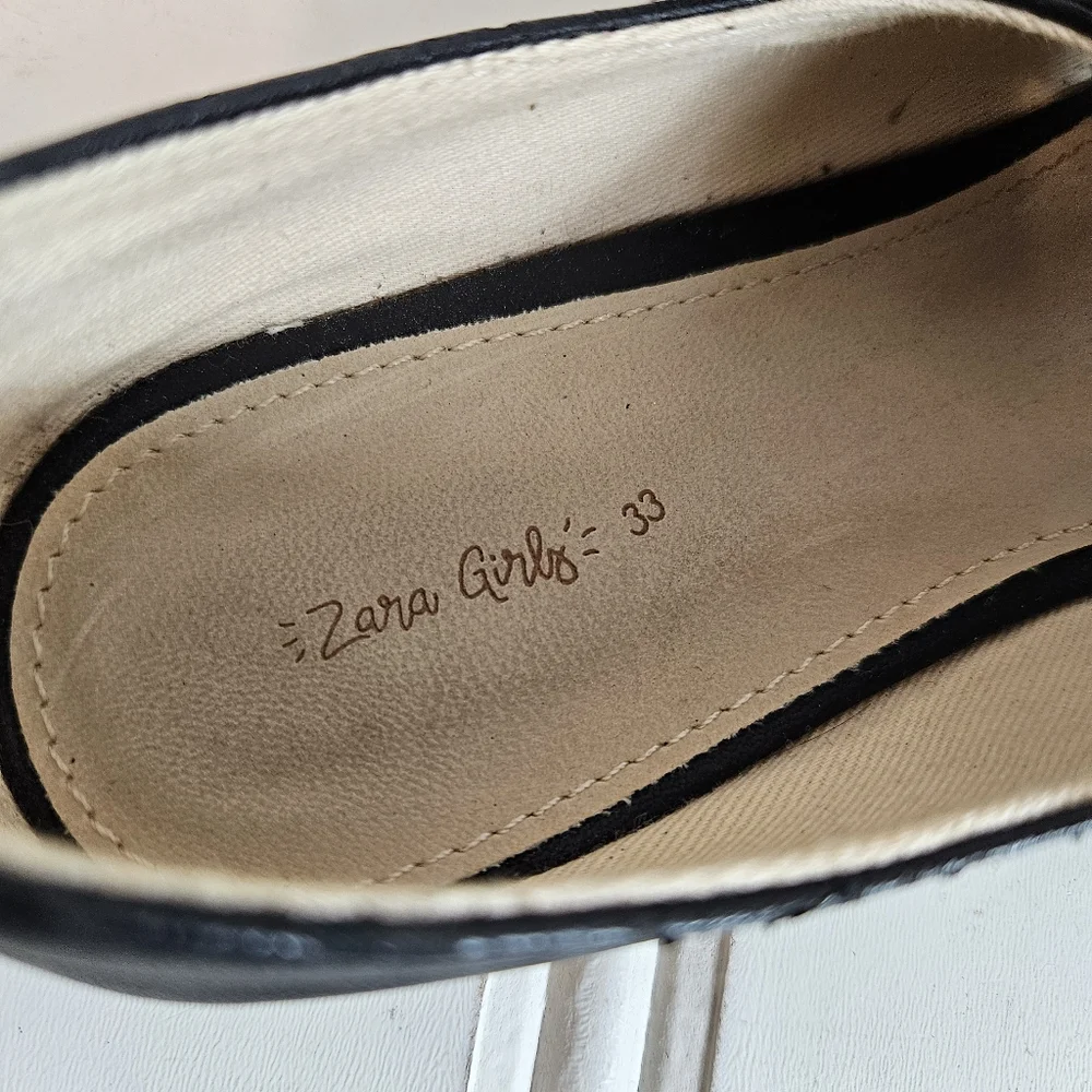 Zara black ballet