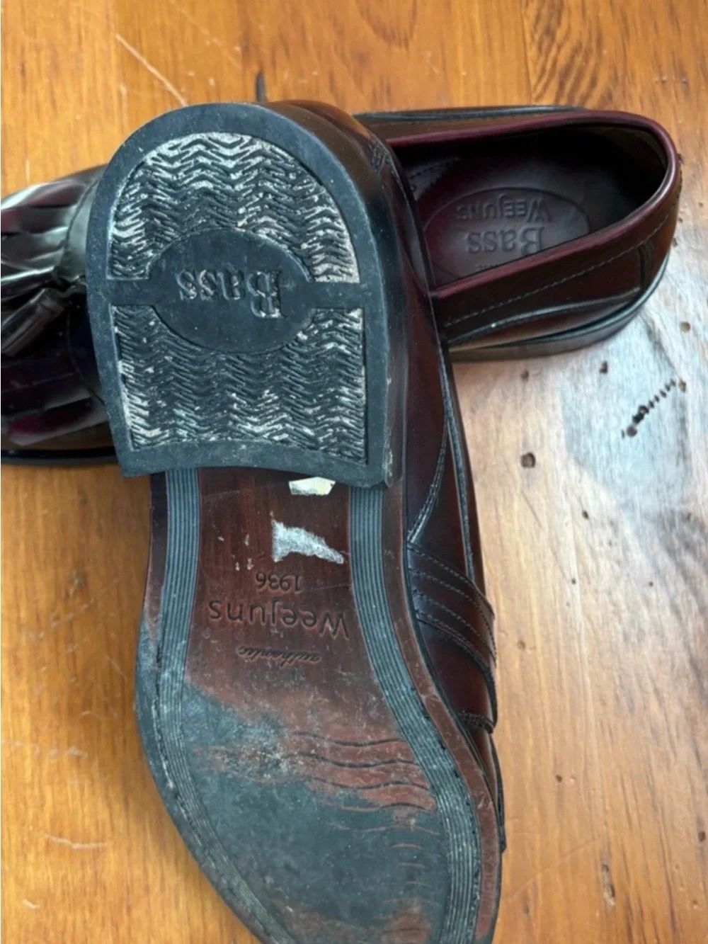 Bass co weejuns