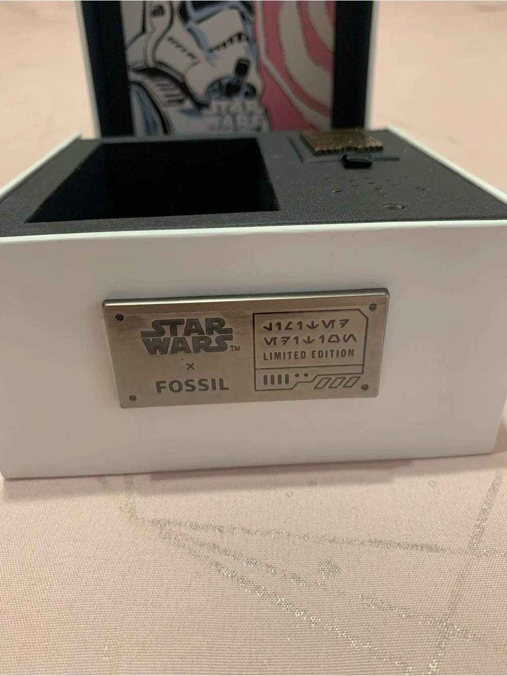 Star Wars Stormtrooper fossil watch limited quantity (only 1,483 produced)