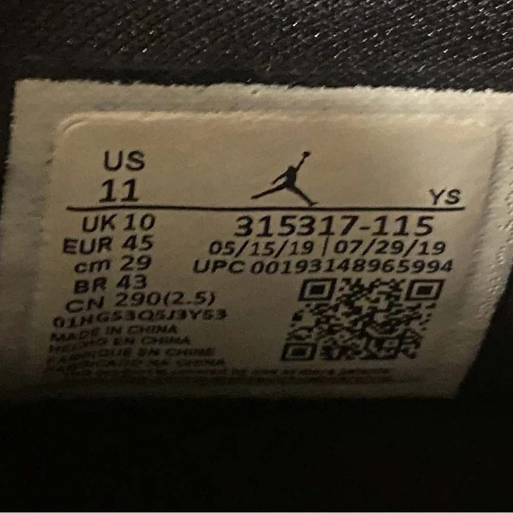 Jordan well scuffs
