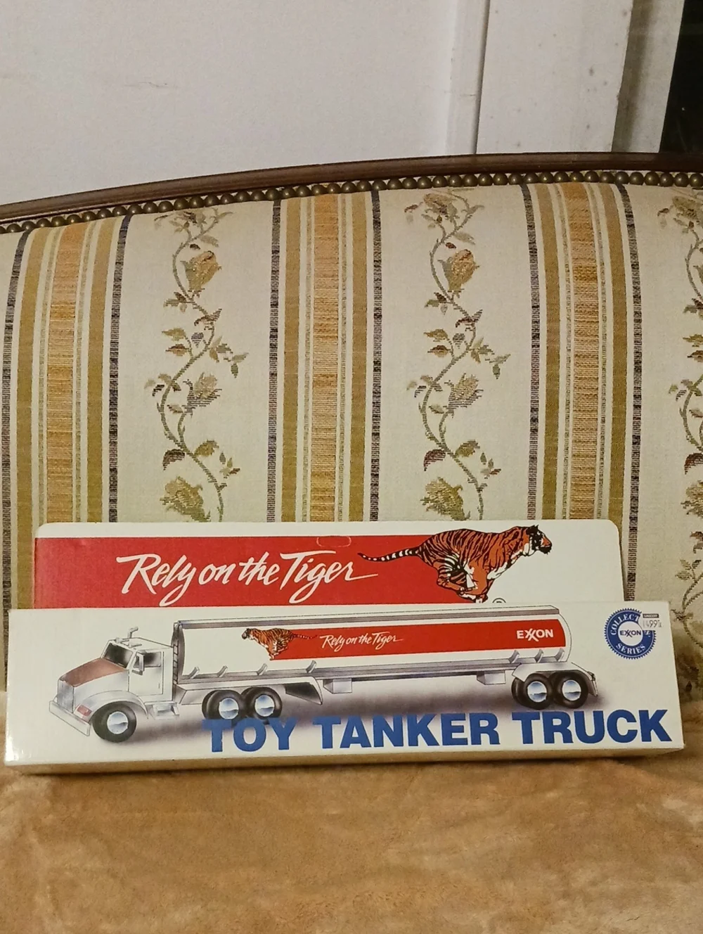 Red & Silver Toy Tanker Truck - Rely on the Tiger