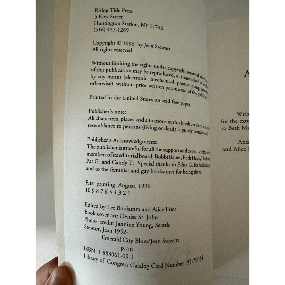 Rising Tide Press emerald city