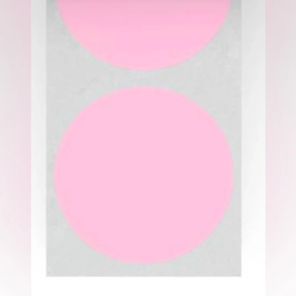50 STICKERS - 2” ROUND - “MADE IN ‘USA’” - PINK