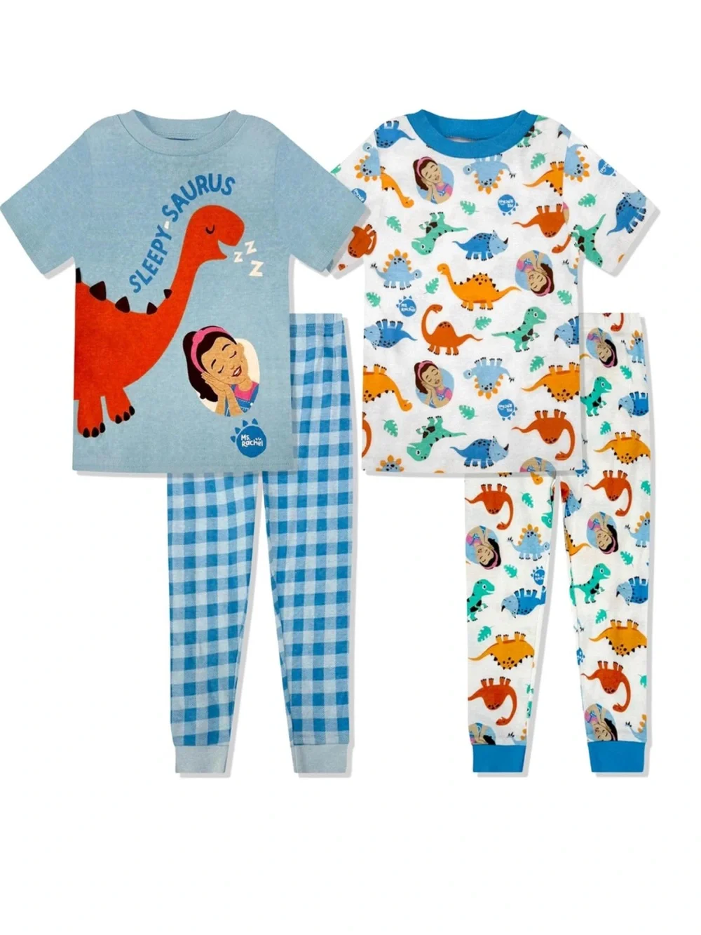 Ms. Rachel Kids 2-Pajama Matching Sets Cozy Boys Girls Pjs, - Official Product
