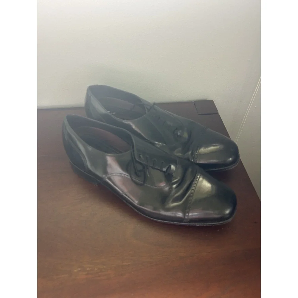 Florsheim black leather