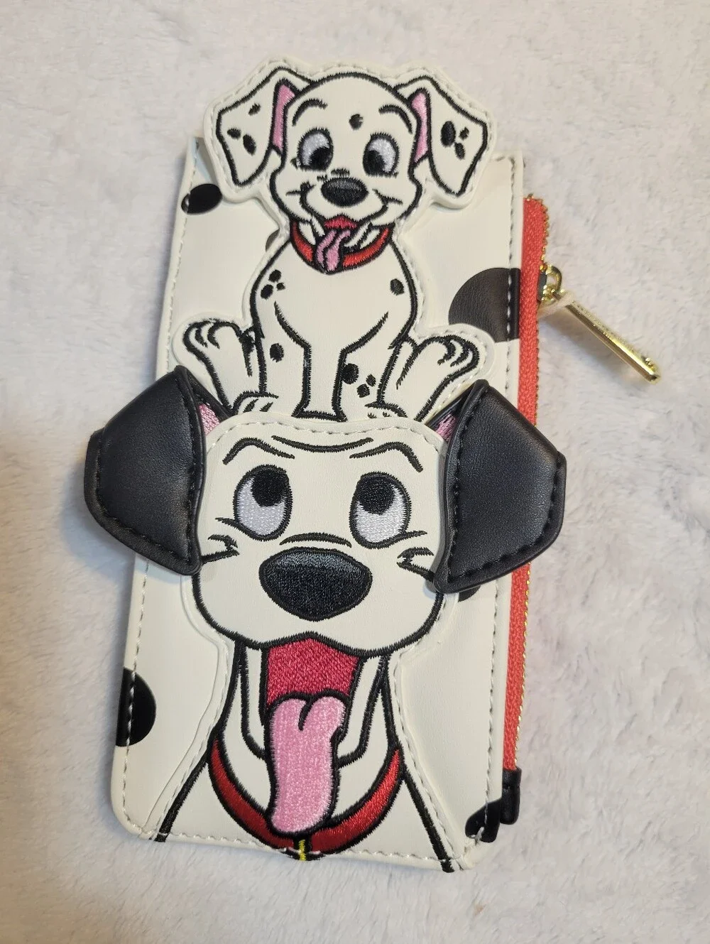 101 Dalmations Loungefly Exclusive Pongo Mini Backpack And Card Holder Set NWT