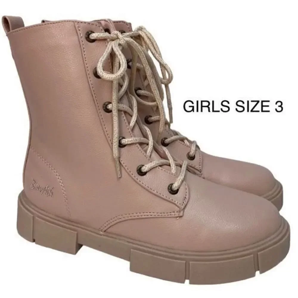 Blowfish Malibu GIRLS SIZE 3 Playground-k Fashion Boot in Candy Pink Deliah