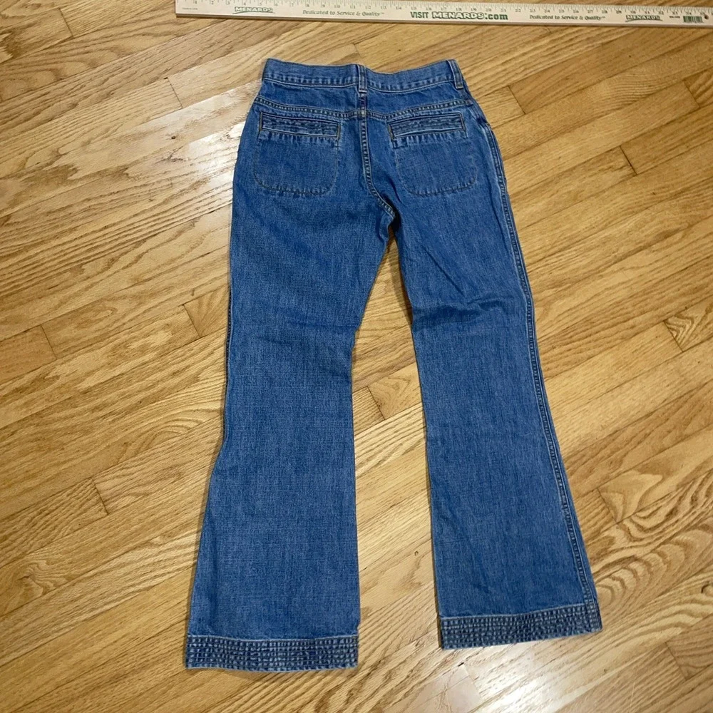 OshKosh Bgosh Girls‎ Blue Jeans Size 14 Boot Cut Medium Wash Adjustable Waist