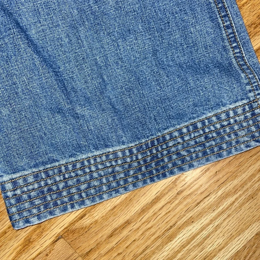 OshKosh Bgosh Girls‎ Blue Jeans Size 14 Boot Cut Medium Wash Adjustable Waist