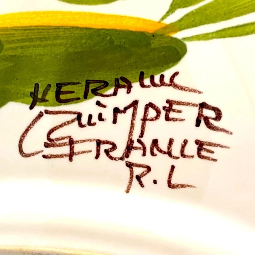 Quimper Pottery made quimper