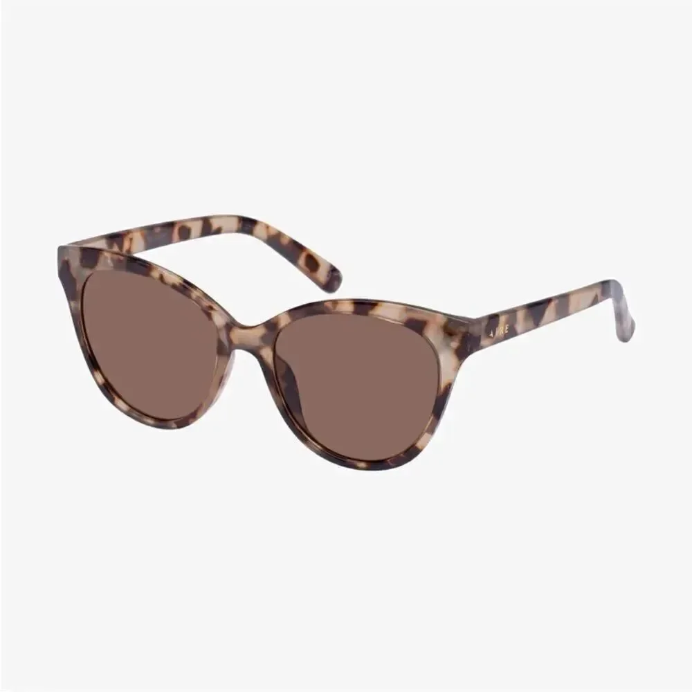Aire Gravity V2 55mm Cat Eye Sunglasses in Cookie Tortoiseshell/Brown