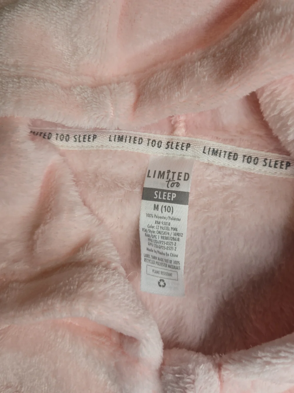 Limited Too soft pink