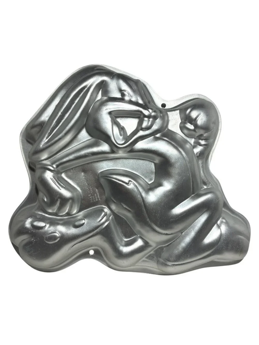 Wilton Bugs Bunny Running Looney Tunes Cake Pan Mold #2105-3200 Aluminum 1996