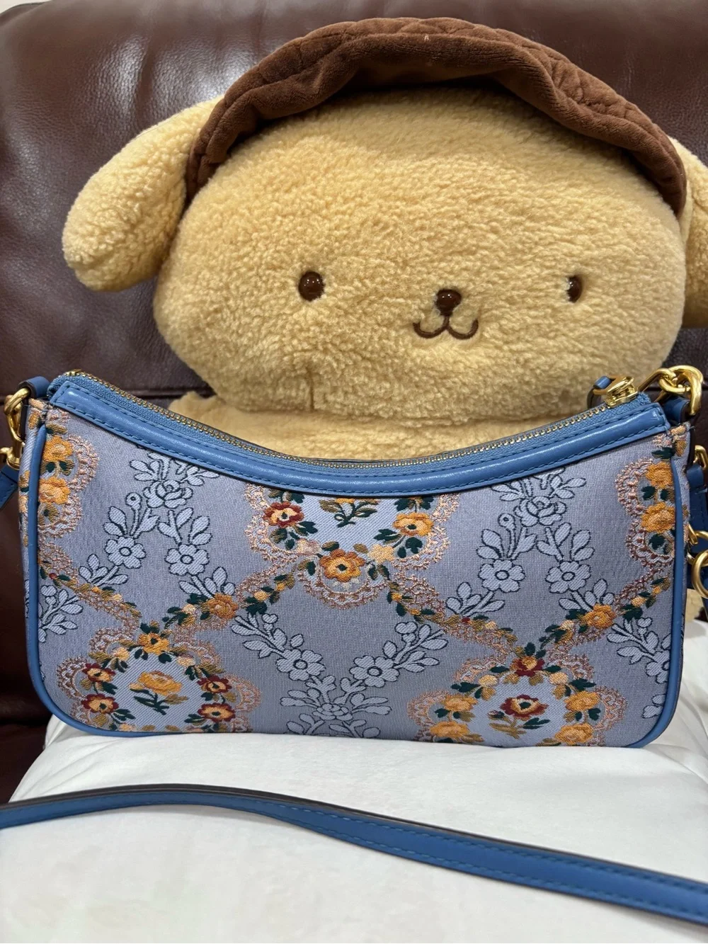 Tory Burch embroidered crossbody