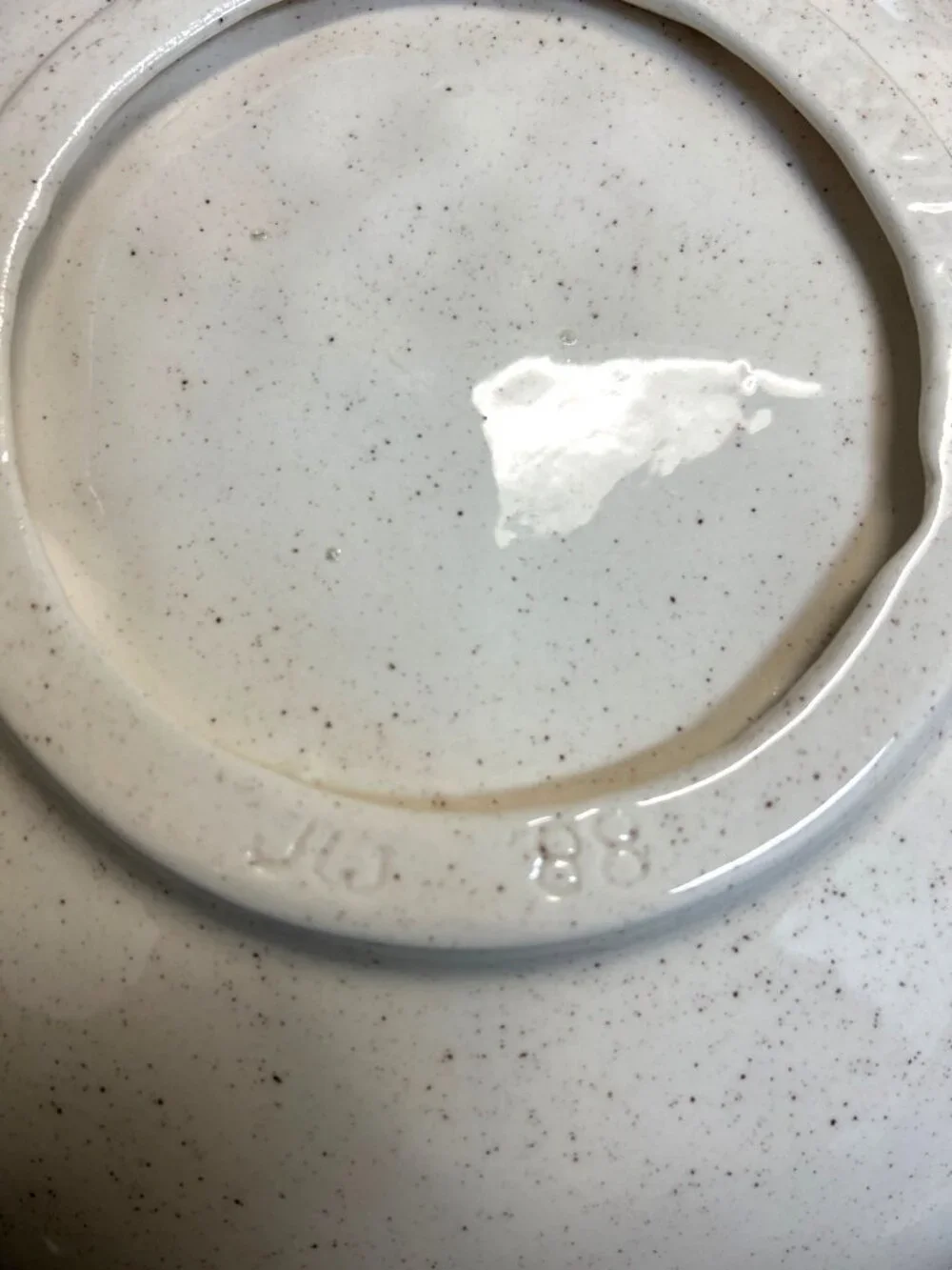 Vtg Italian Pasta Serving Platter 13.5
