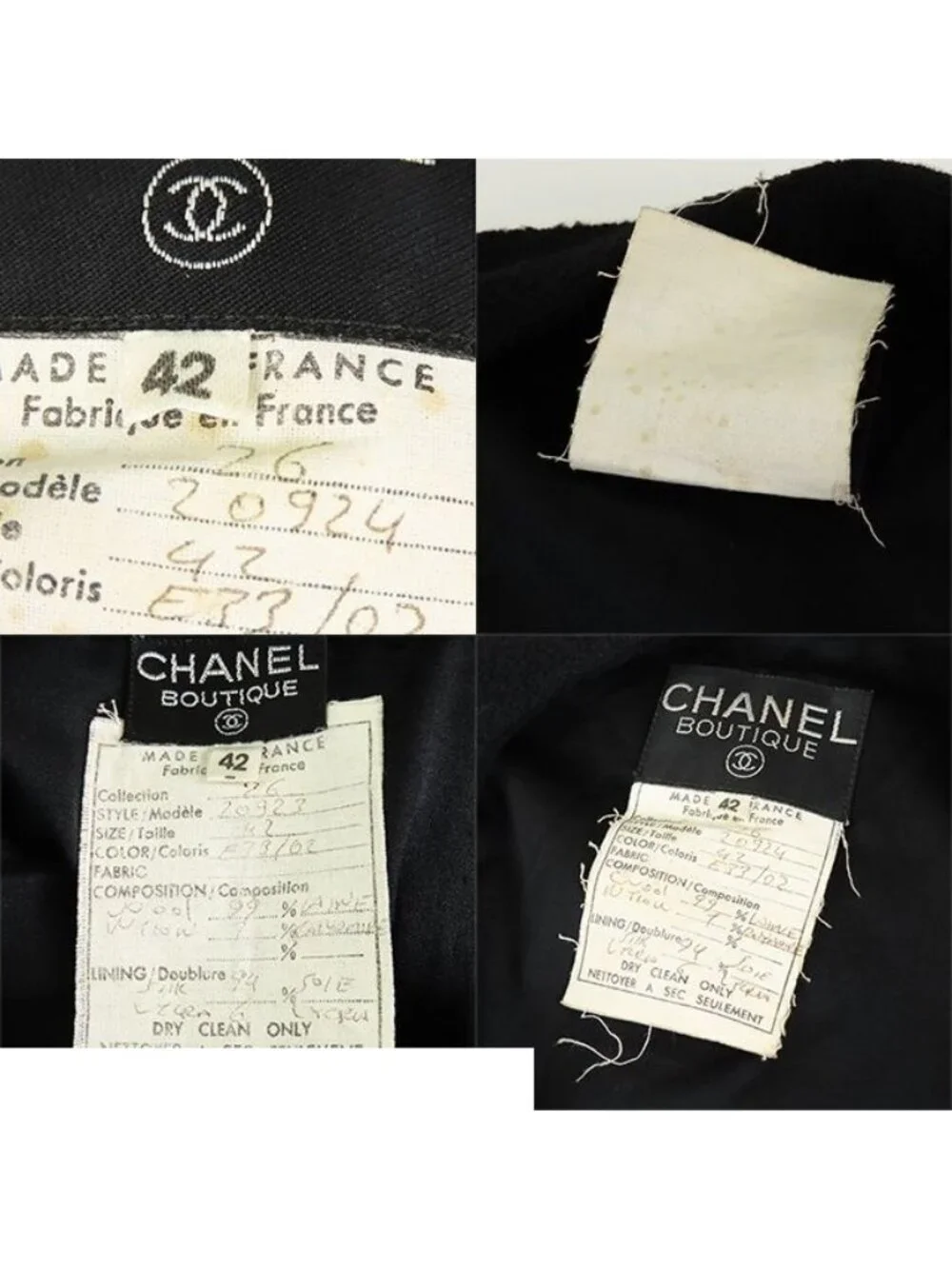Chanel brand tweed