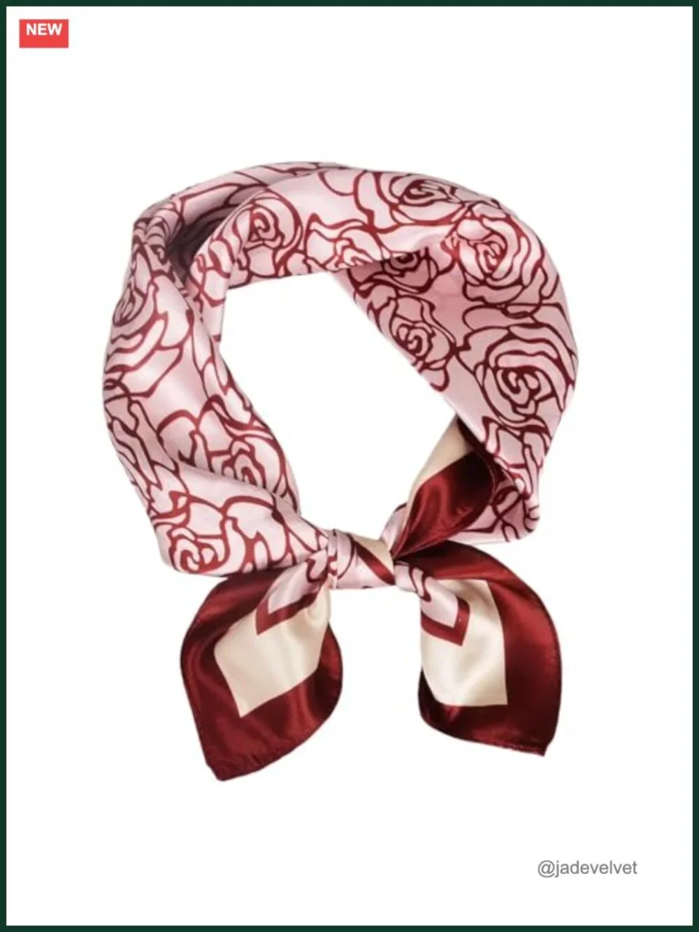 100% Mulberry Silk Neck Scarf 21