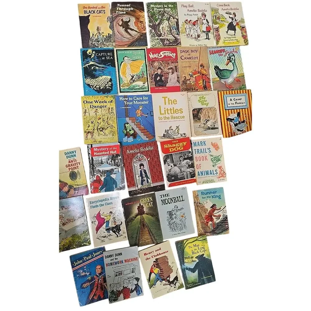 Vtg Lot SBS TX Scholastic & Others PB Books 1960s-90s VTG Variety Of Titles Rare