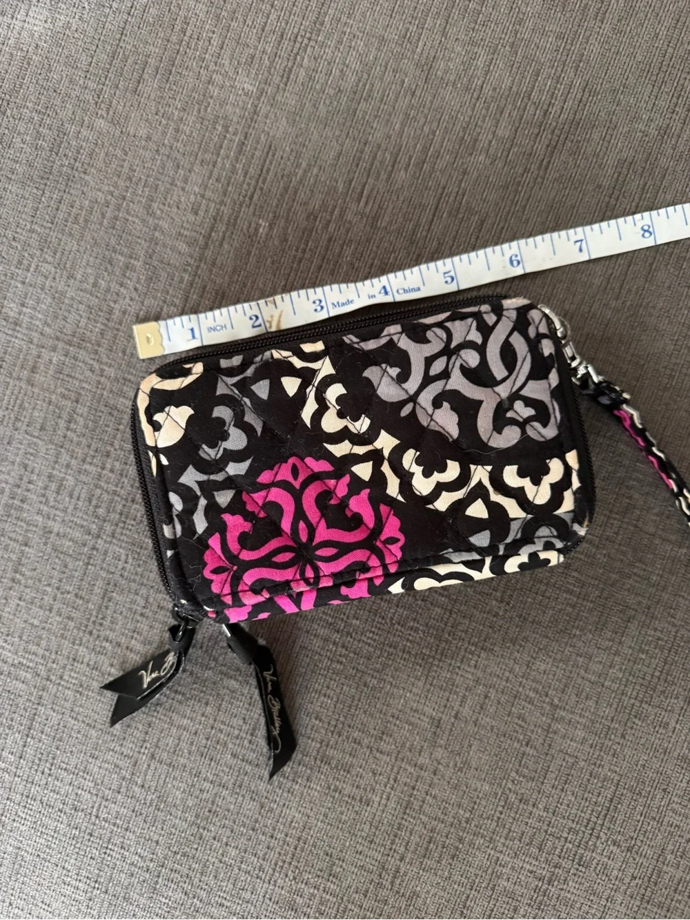 Vera Bradley compact quilted