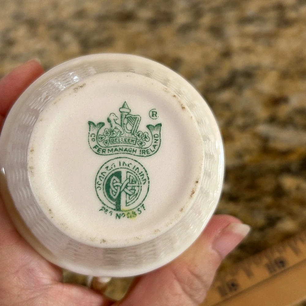 Belleek showcases parian embossed