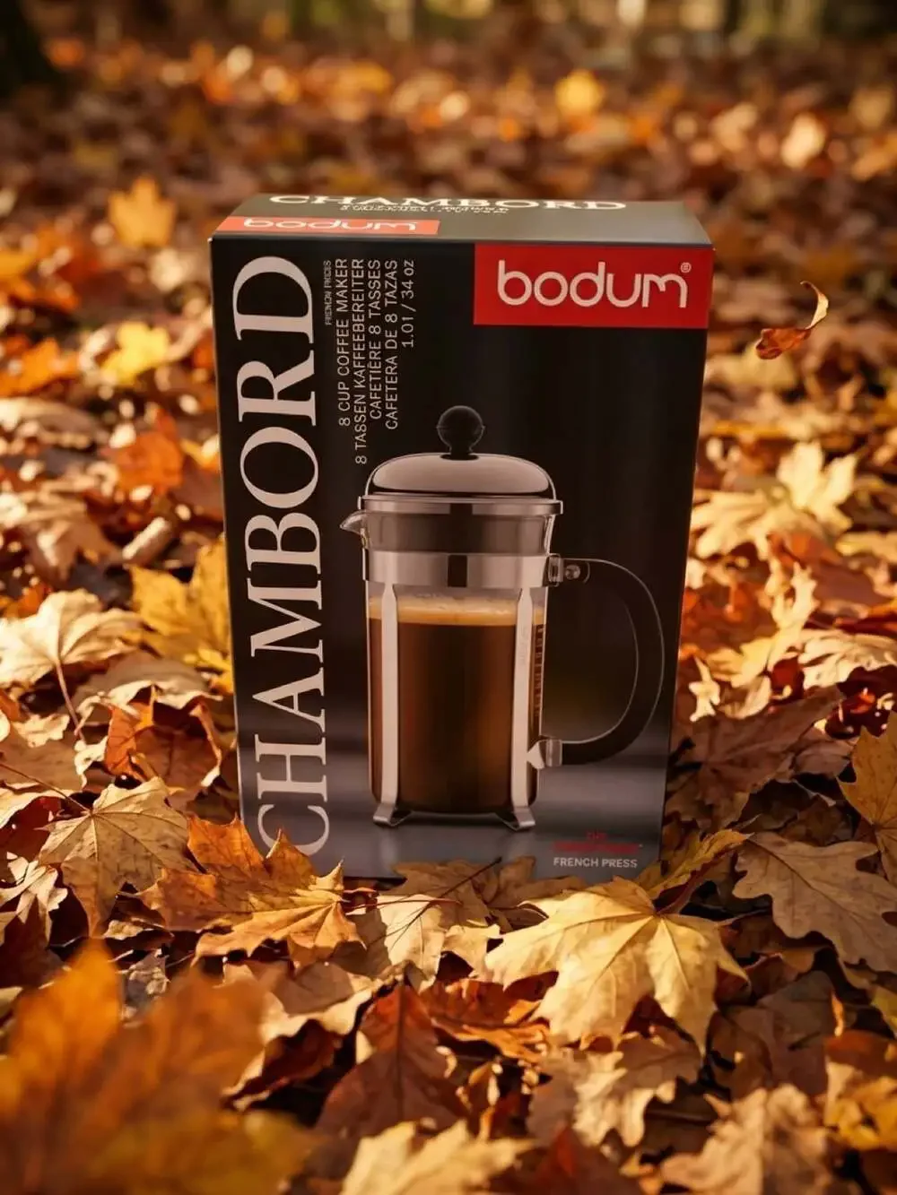 Bodum Chambord French Press Coffee Maker Size 8 Cup 34 oz