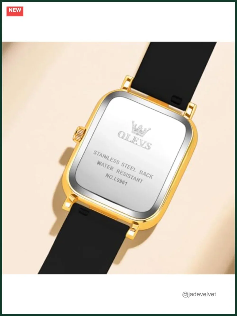 Womens Analog Quartz Watch Silicone Strap Luminous Waterproof Easy Read